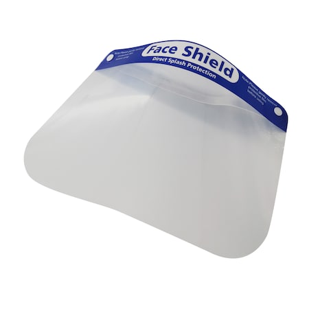 C-Line Products Plastic Face Shield, PK100 19020-CT